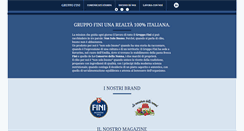 Desktop Screenshot of gruppofini.it