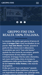 Mobile Screenshot of gruppofini.it
